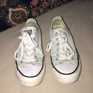 Low top light blue Converse